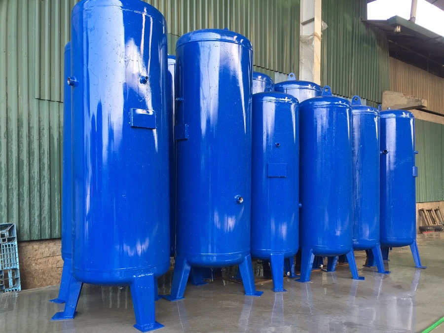 Bình chứa khí nén 230L 8 Bình chứa khí nén