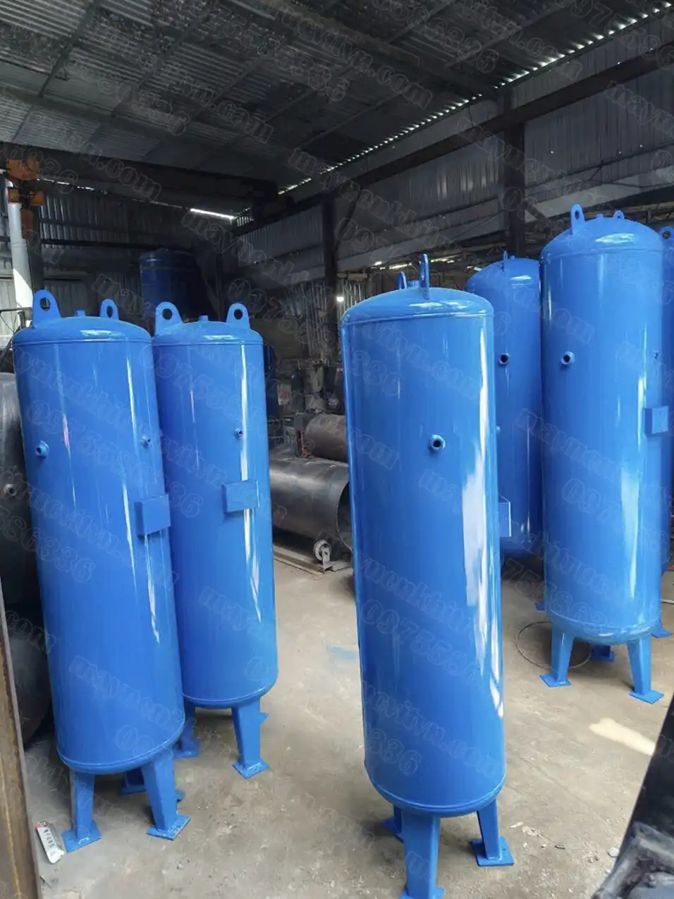 Bình chứa khí nén 230L 9 Bình chứa khí nén giá rẻ