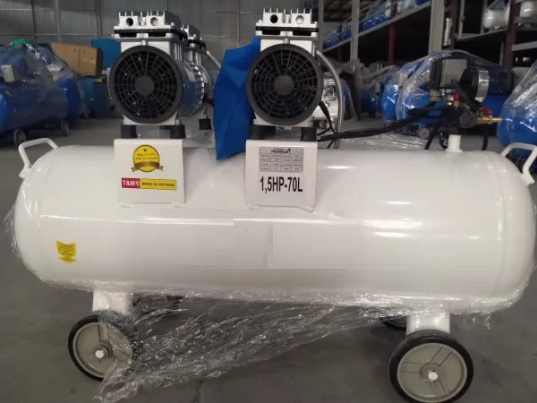 Máy nén khí không dầu 70l 1.5hp Pegalion TM-OF550x2-70L 4 Máy nén khí không dầu 70l 1.5hp