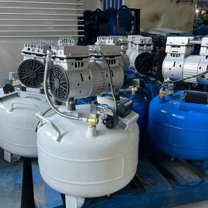 Máy nén khí không dầu 40l 1hp Pegalion TM-OF750-40L 5 Máy nén khí không dầu mini