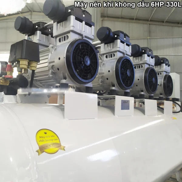 Máy nén khí không dầu 500l 6hp Pegalion TM-OF1100x4-500l 7 Máy nén khí không dầu 6hp 500l Pegalion