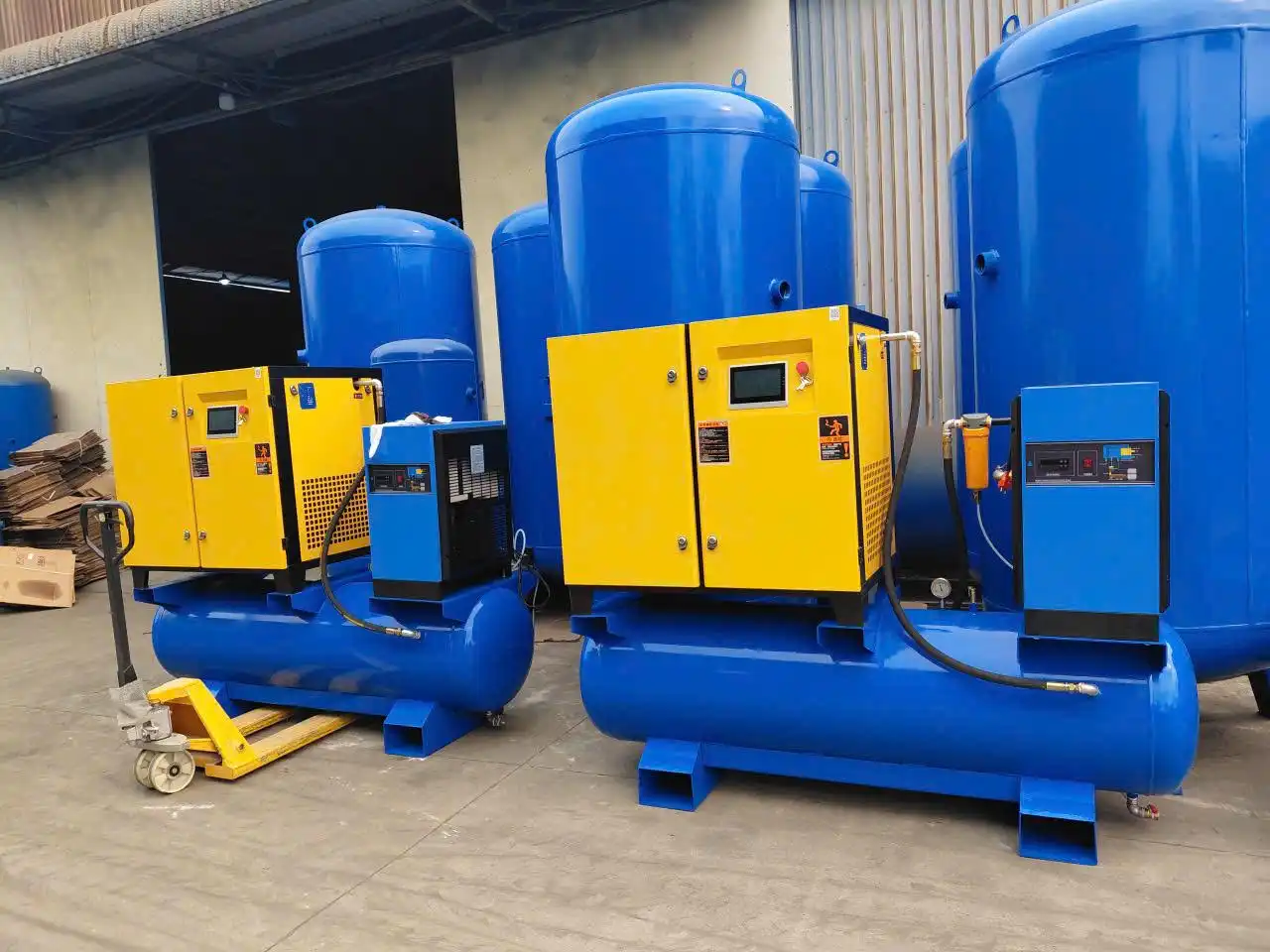 Máy nén khí cao áp 16 bar bền bỉ tiết kiệm điện 7 Máy nén khí cao áp 16 bar